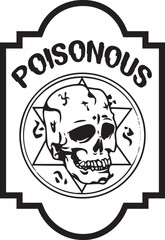 Halloween Bottle Label SVG Bundle, Poisonous, The Ghost, Spooky