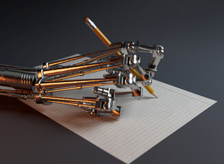 Mechanical Hand Drawing