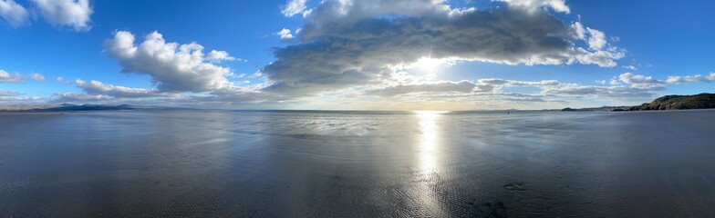 Fototapeta premium Beach tide out