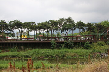 bridge over river