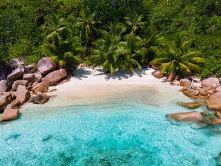 Summer beach in Seychelles