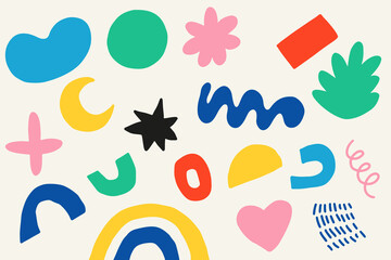 Geometric and Abstract Shapes Illustration