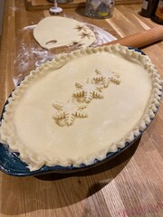 homemade pie