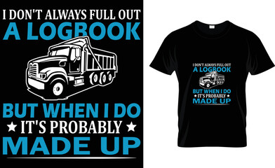 I don't always full out a logbook but when i do 