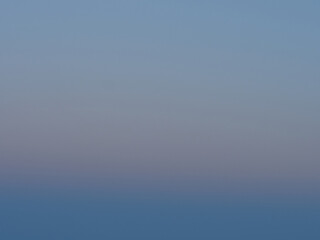 Night view of the beach at dusk, fill light