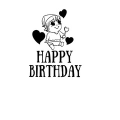Happy Birthday with Cute Baby 