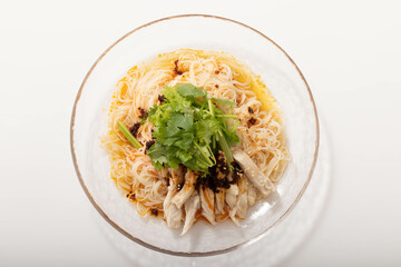 激辛よだれ鶏そうめん