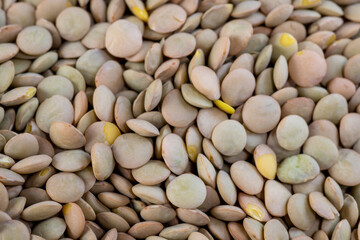 背景素材　ヘルシーな食材　レンズ豆