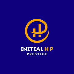 Letter H P Logo
