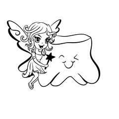 Tooth Fairy with Tooth
