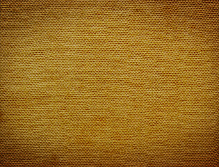Old brown canvas fabric texture for background