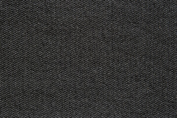 Fototapeta na wymiar Black canvas fabric texture, black cotton fabric as background
