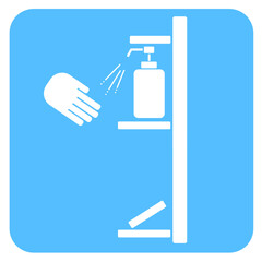 足踏み　消毒　スタンド