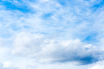 sky and beautiful blue clouds