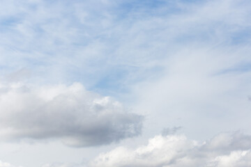 sky and beautiful blue clouds