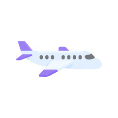Passenger plane flying in the sky side view. travel concept