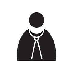employee glyph icon