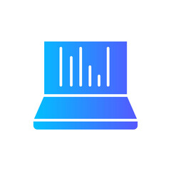 analytic gradient icon