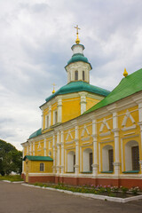Fototapeta na wymiar Vvedenskaya Church in Trinity-Ilyinsky Monastery in Chernigov, Ukraine
