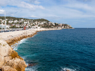 View of the sea coast