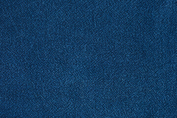 Dark blue cotton cloth texture background