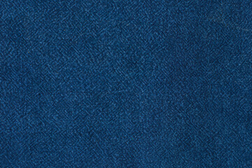 Dark blue cotton cloth texture background