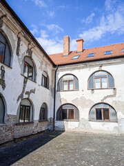 Fototapeta na wymiar Ancient museum on the territory of Slovakia Shala grad
