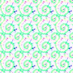 Galaxy Psychedelic Kaleidoscope. Seamless. Tiedye