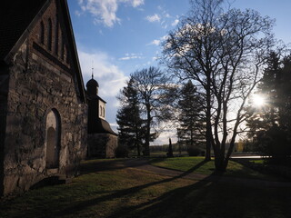 Naklejka premium Sibbo Old Church - Sipoo Finland,