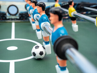 Fototapeta premium Board game football. Board game close up.