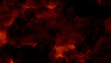 Abstract Watercolor red grunge background painting. Beautiful stylist modern red texture background with smoke. Red grunge old paper texture. Rich red background texture, marbled stone or rock texture