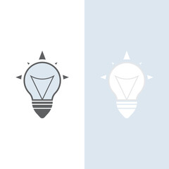 light bulb symbol icon