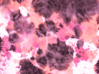 Pink Seamless Purple Artistic Tie Dye . Repeated Pink Tie Dye Wallpaper Pattern. Seamless Color Bright Tie Dye Pink Paint. Repeated Modern White Tie Dye Fashion.