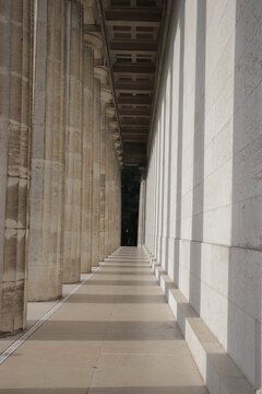 pillar hallway