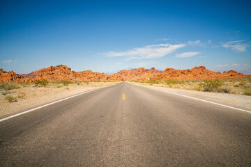 road in the desert