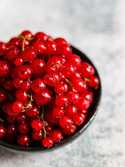 red currant berries