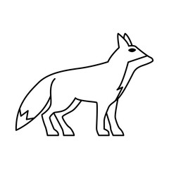 Fox Icon Vector On Trendy Design.