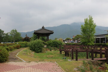 pavilion in the park