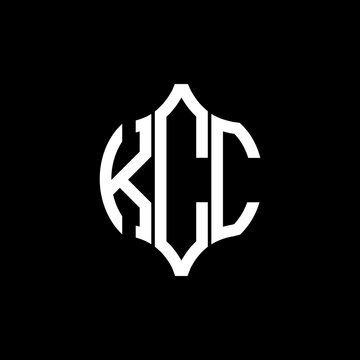 KCC letter logo. KCC best black background vector image. KCC Monogram logo design for entrepreneur and business.
