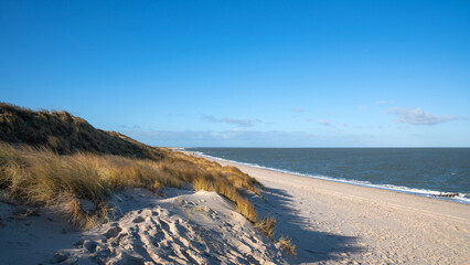 Fototapeta na wymiar Beach of Sylt, North Frisia, Germany