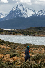 Fototapeta premium Landscape in Ushuaia, Patagonia, Argentina