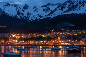 Fototapeta premium Landscape in Ushuaia, Patagonia, Argentina