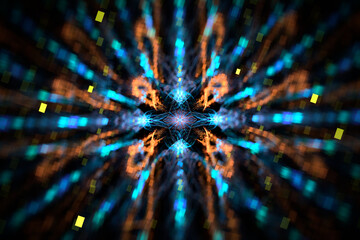 Artistic multicoloured ornamental vintage seamless pattern, monochrome background. Vintage decorative elements. Islamic, Arabic, Indian, Ottoman motifs. Ideal for printing on fabric or paper.