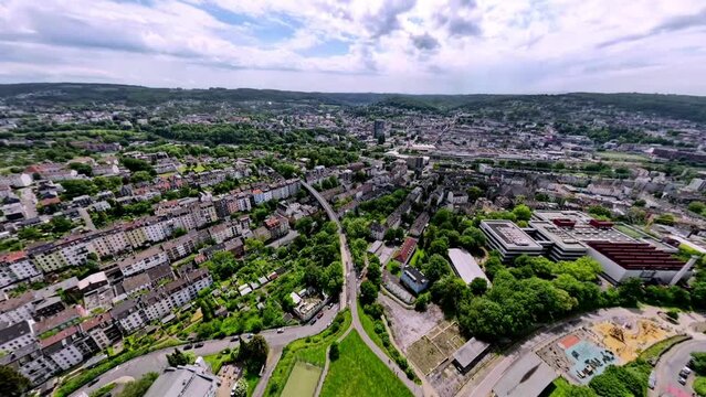 Ehrenberg Wichlinghausen Pano Turn Oberbarmen to Hilgersh&ouml;he