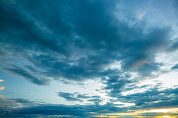 rain cloud background,Storm sky with dark grey cumulus rainy clouds with rain background texture, thunderstorm, heavy rain