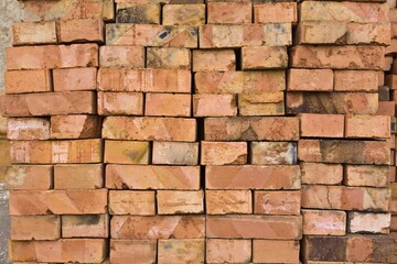 Fototapeta premium Texture of the old brick wall