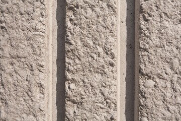 Texture old loft grunge grey cement wall.