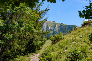 Naklejka premium Reisen Urlaub in St. Wolfgang am Wolfgangssee im Salzkammergut 