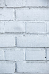 Background with the texture of a brick white wall