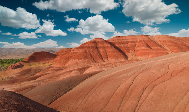 Rainbow Hills. Tuzluca countryside - Igdir - Turkey